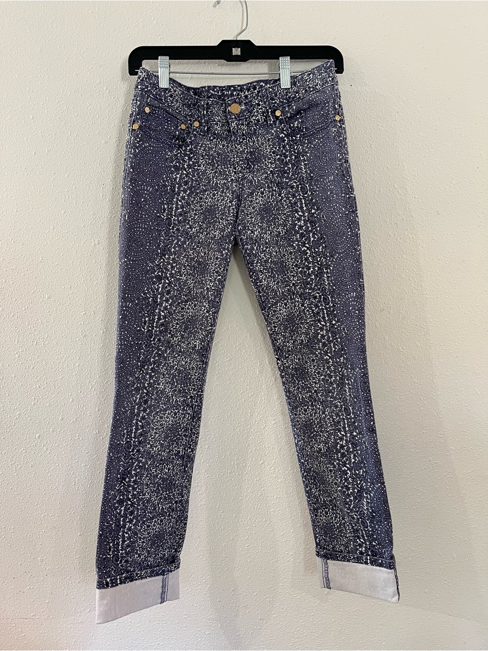 Vintage Tory Burch Paisley Style Jeans